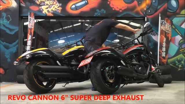 2015 M109 M109R M1800R VZR1800 BOSS REVO CANNON 6