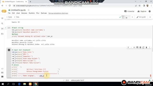 PROSES SYSTEM (I/O) INPUT OUTPUT DI BAHASA PEMOGRAMMAN PYTHON смотреть онлайн