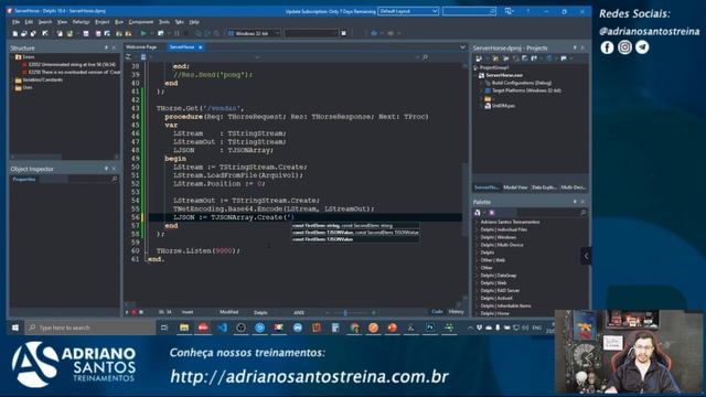 Mobile com Horse - Trafegando dados por Stream смотреть онлайн