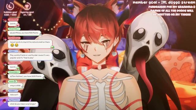 🔴Having A Sleepover With My Chat!!🍿🛌【12 HR】|【VTuber】 смотреть онлайн