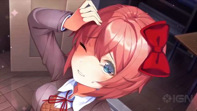 Doki Doki Literature Club Plus Makes Me Very Happy смотреть онлайн