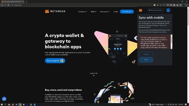 How To Sync Your Metamask Wallet on PC With Mobile (2023) смотреть онлайн