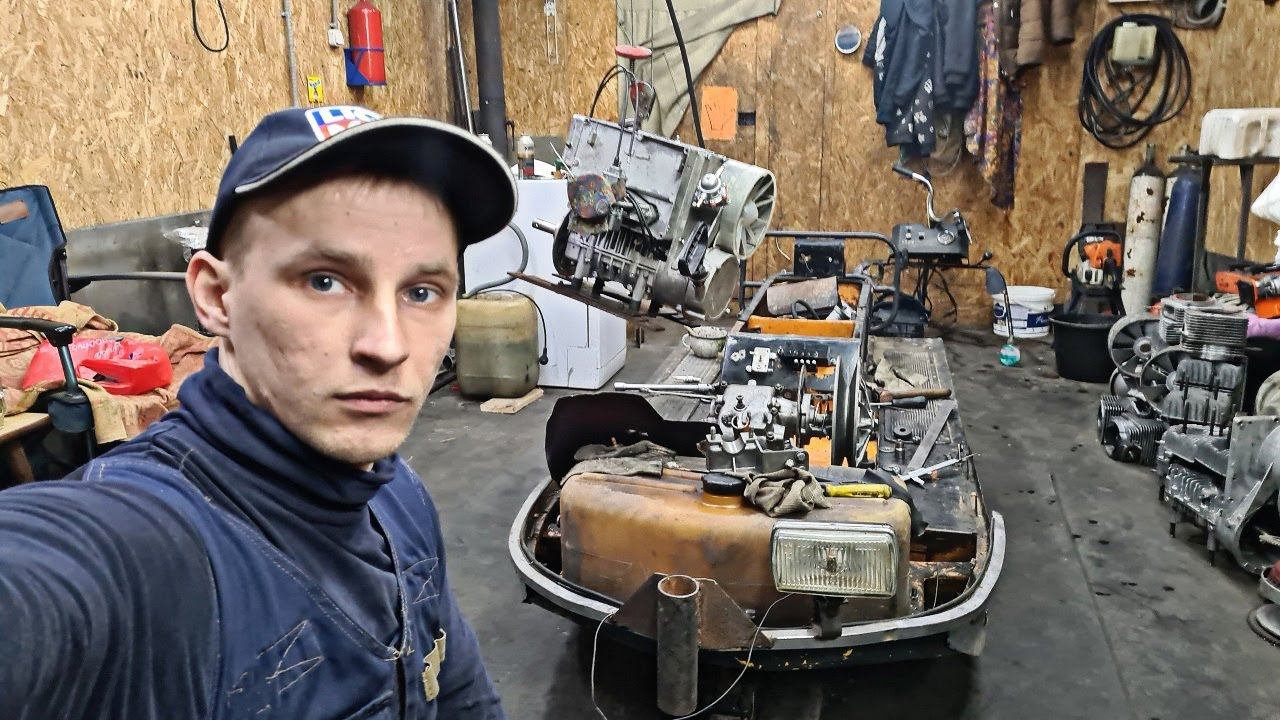 Двигатель Буран в г Красноборск_мотор с г Пермь #vlog смотреть онлайн