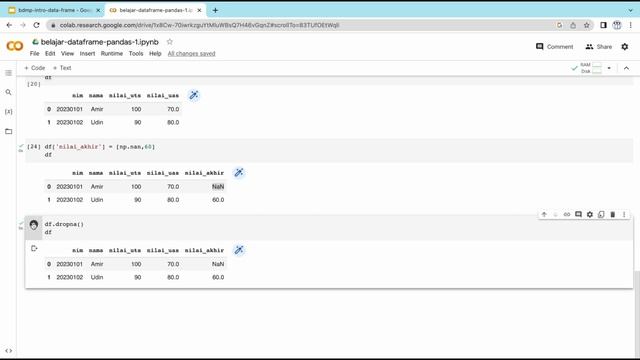 Belajar Data Mining Python - Tutorial Pandas Untuk Dataframe смотреть онлайн