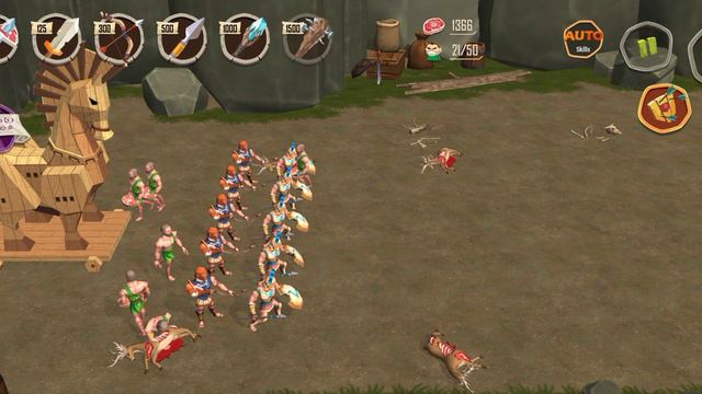 прохождение игры на телефон название
Treat War