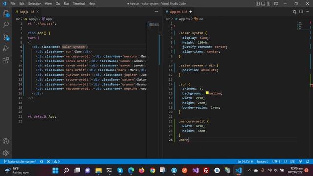 How to Create a 2D Solar System in HTML, CSS, React смотреть онлайн