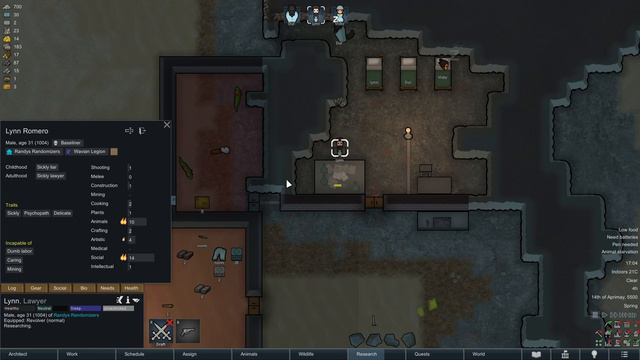 NEW WAYS TO DIE - Rimworld Archonexus Gameplay Biotech Ep 2 смотреть онлайн