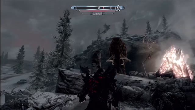 Skyrim - Calling in an airstrike смотреть онлайн
