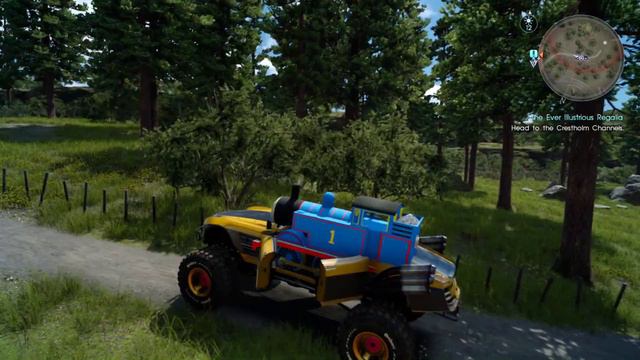 FFXV Thomas the Tank Engine Mod смотреть онлайн