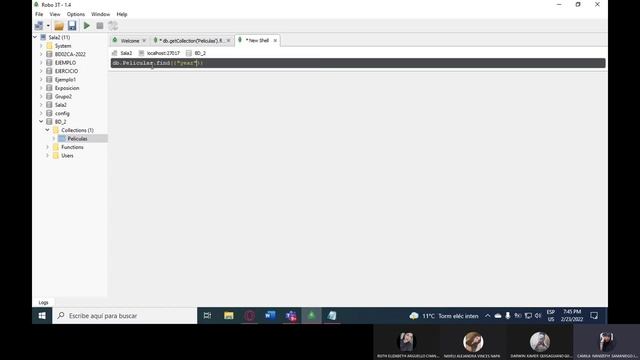 SALA 2 - TUTORIAL Robo 3T Importación, Consultas смотреть онлайн