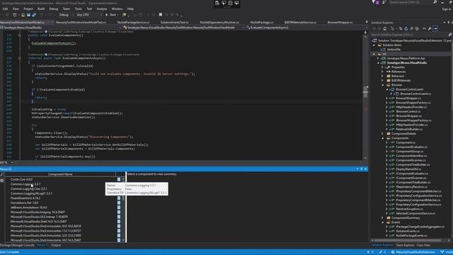 Nexus IQ Visual Studio Extension Overview смотреть онлайн