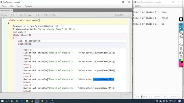 P2 - Character functions in Java | Toughest Examples of isWhiteSplace | toUpperCase Methods & More смотреть онлайн