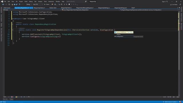 How to create a Telegram API Client in .NET смотреть онлайн