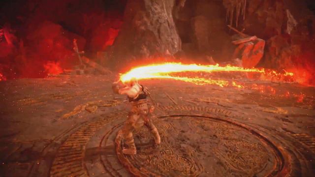 God of War Ragnarök All UPGRADED Runic Attacks Animations with enemy examples смотреть онлайн