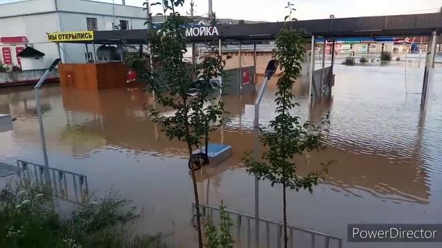 Рекордный потоп в Горячем Ключе 6 июля 2021 - наводнения Краснодарский край смотреть онлайн
