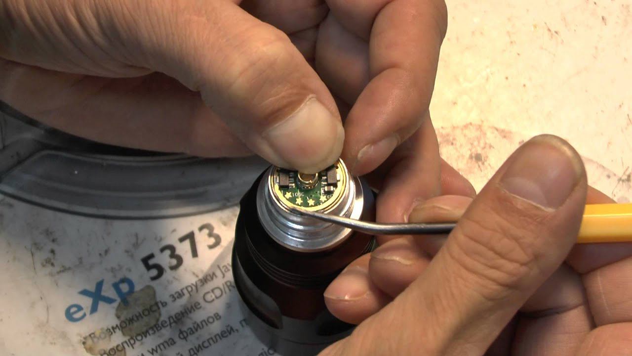 Замена драйвера в фонаре UltraFire-C8 XML-T6 смотреть онлайн