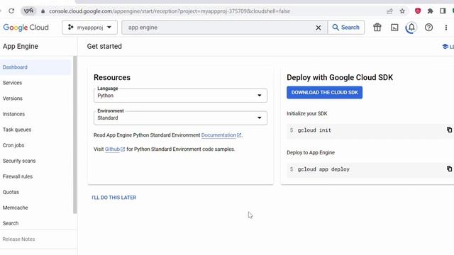 Deploying Python application to App engine in GCP | Google Cloud Platform - Demo смотреть онлайн