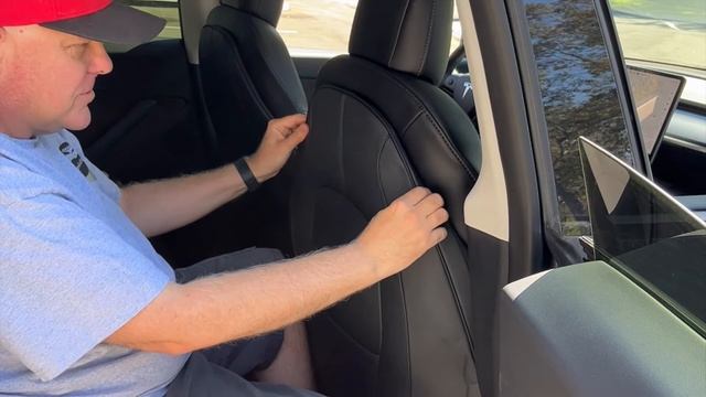 AMAZING Tesla Accessory for Model Y / 3 Basenor Seat Back Protectors смотреть онлайн