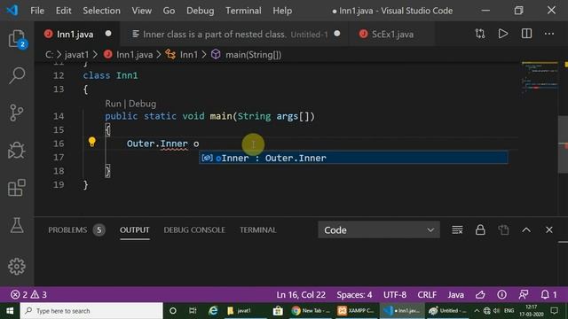 Nested class In java , Static and Non Static , जावा मे नेस्टेड क्लास कैसे बनाए смотреть онлайн