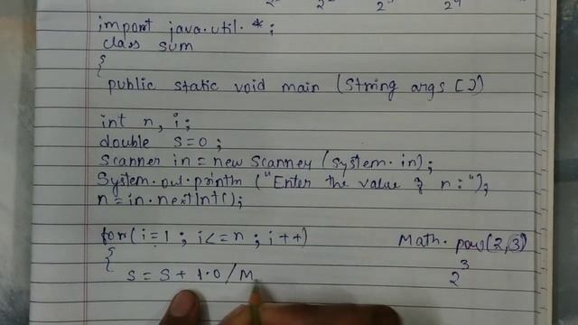 java program to find sum of the given series || code_yard смотреть онлайн