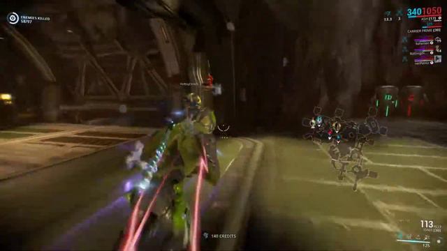 Playthrough Warframe Ceres Kiste Invasion Grineer Karak Wraith смотреть онлайн