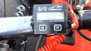 ТАХОМЕТР УСТАНОВКА и НАСТРОЙКА, Счетчик моточасов