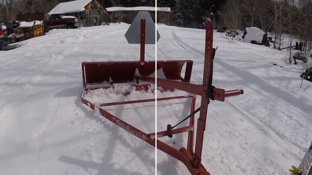 ski-doo alpine II snowmobile trail grooming смотреть онлайн