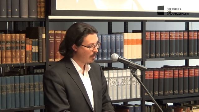 David Engels: Buchvorstellung von "Renovatio Europae" in der Bibliothek des Konservatismus смотреть онлайн