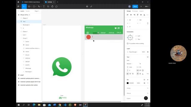 Mini Projet Ux Design App Whatsapp avec Figma : Mockups et Prototype (By Hnna) смотреть онлайн