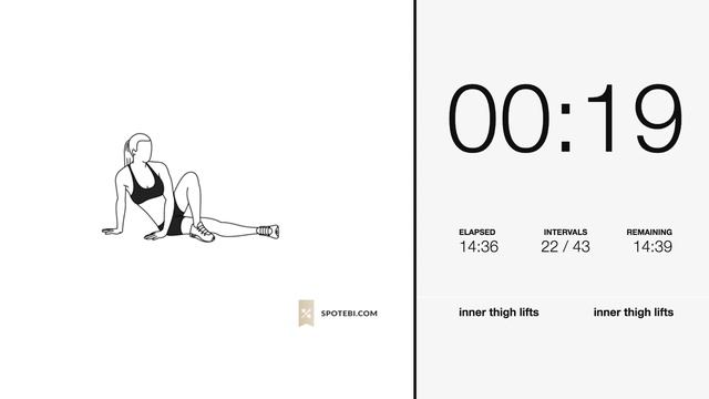 30-Minute Brazilian Butt Workout | Spotebi