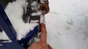 Модуль-толкач на мотобуксировщик бурлак своими руками.