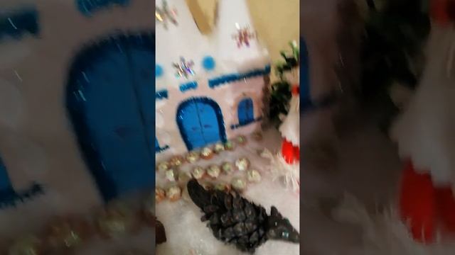 Новогодняя поделка из природного материала, в садик, в школу. Зимняя сказка смотреть онлайн