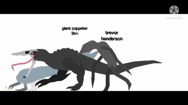 Monsters Size Comparison (sticknodes)