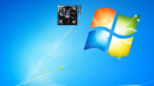 CPU Cooler Windows 7 Sidebar Gadget смотреть онлайн