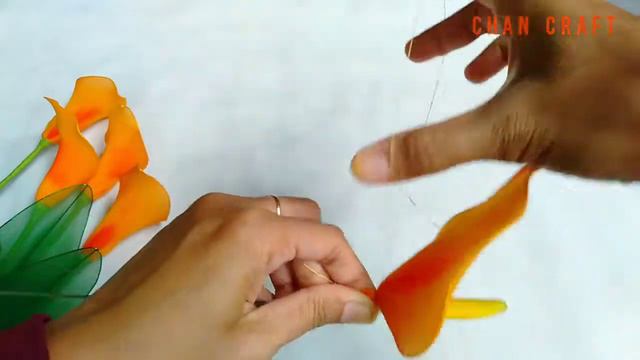 How to Make Easy Nylon Stocking Flowers "Calla Lily" || Tutorial Mudah Bunga Stoking Calla Lily смотреть онлайн