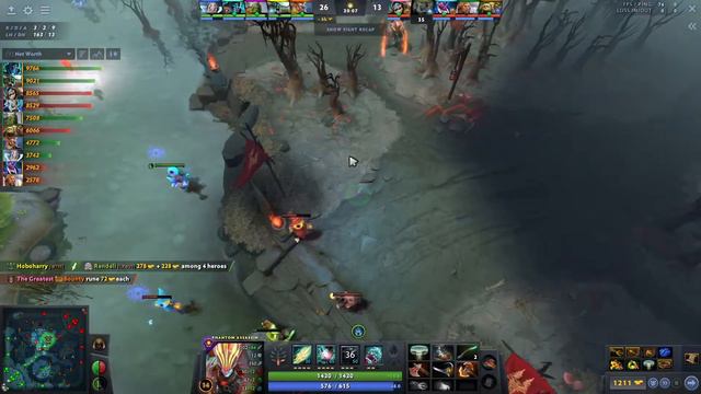 Phantom Assassin Dota 2 7.32 Gameplay Spirit.Yatoro With Radiance - New Meta - T12