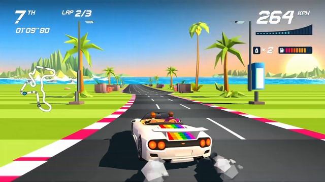 Horizon Chase Turbo (DLC) Summer Vibes #11 - Colored Ocean смотреть онлайн