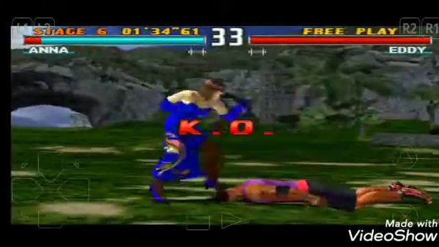 [MSX] ANNA FIGHT ACADE MODE. TEKKEN3 смотреть онлайн
