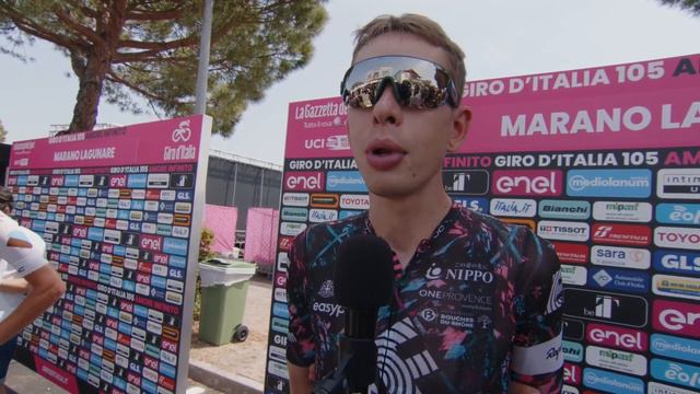 Hugh Carthy - Interview at the start - Stage 19 - Giro d'Italia 2022 смотреть онлайн