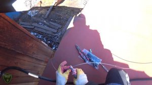 Как протянуть кабель по воздуху. Натяжка троса.