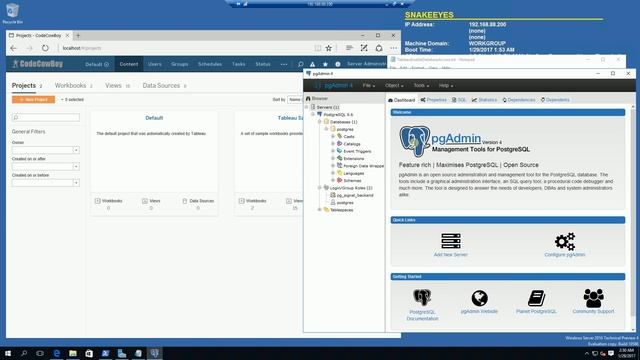 Tableau Server | How to Connect to the System PostGreSQL Tableau Database смотреть онлайн