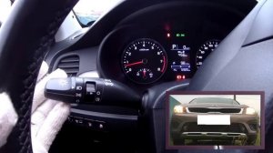 Как включить габариты, ближний и дальний свет фар Kia Rio X-Line