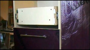 Установка фасадов на выдвижные ящики. Installation cabinets drawers
