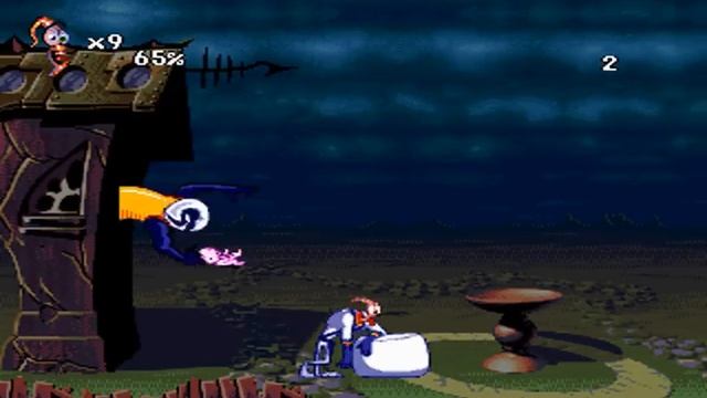 Earthworm Jim 2 Walkthrough смотреть онлайн