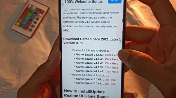 How to install game space in realme | Oppo game space | Android 10 and Android 11