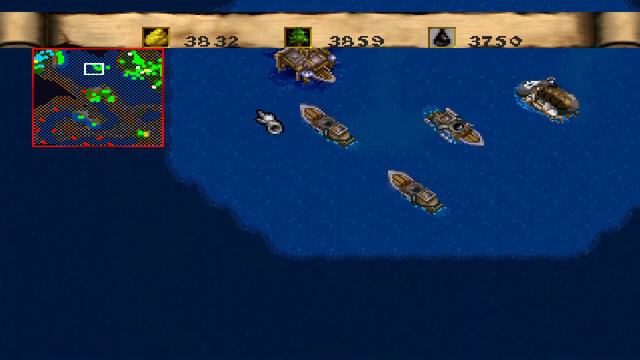 Warcraft 2 Ps1 Tides Of Darkness- Human Campaign -Playthrough, WAR2 Ps1 - Под покровом ночи за люде