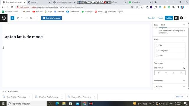 How to add Menu & How to Create post in WordPress смотреть онлайн