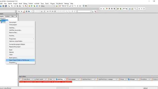 Setup GLFW 3 in Codeblocks on Windows 10 смотреть онлайн