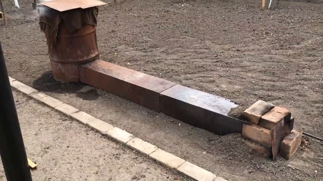 КОПТИМ МЯСО и САЛО В САМОДЕЛЬНОЙ КОПТИЛЬНЕ // КОПТИЛЬНЯ ИЗ БОЧКИ // Горячее копчение просто доступн смотреть онлайн