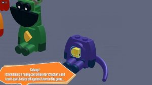 Poppy Playtime LEGO: Building Catnap and the Smiling Critters from Chapter 3